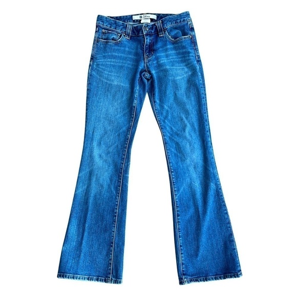 Y2K Gap Curvy Low Rise Bootcut Jeans Size 6 - Picture 1 of 8